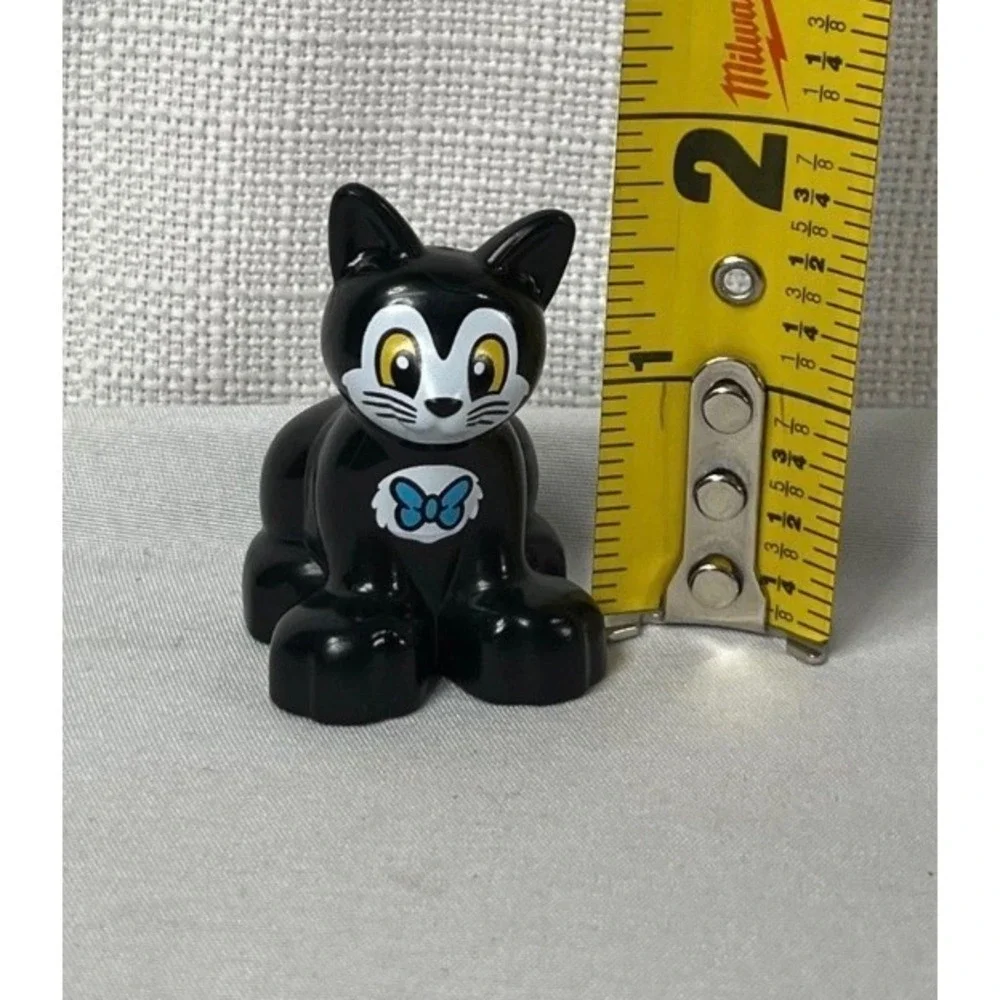 LEGO Duplo Figaro the Cat Disney Mickey Mouse Clubhouse Black Tuxedo Figure
